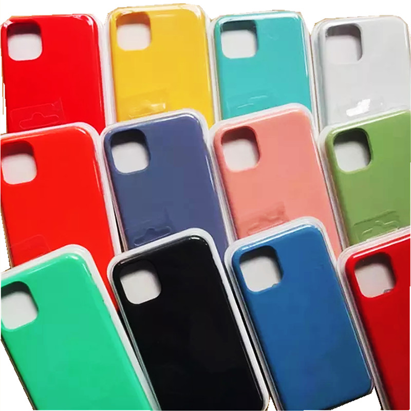 

Cases for apple Luxury Original Official Silicone Case For iPhone 11 7 8 Plus 13pro 13 12 Pro Max SE X XR XS Cover, Mixed color