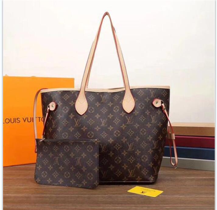 

1-10 LV LOUIS 1 VITTON Women Handbags lady designer bag PU leather travel bags female purse 2pcs/set Shopping Bag crossbody bags, Red;black