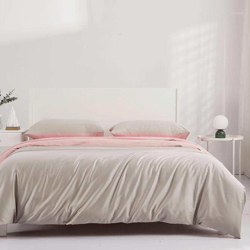 

Bedding Sets OXYGEN O2 100% Cotton 4pcs Duvet Cover Set Solid 60 Fabric Count High Quality Bed Sheet Twin  King Size