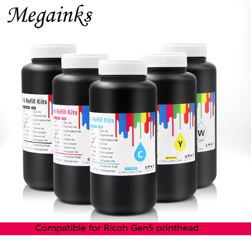 

Gen5 UV Ink 1000ML Hard For Ricoh Printhead Large Format Modified Printer Refill Kits