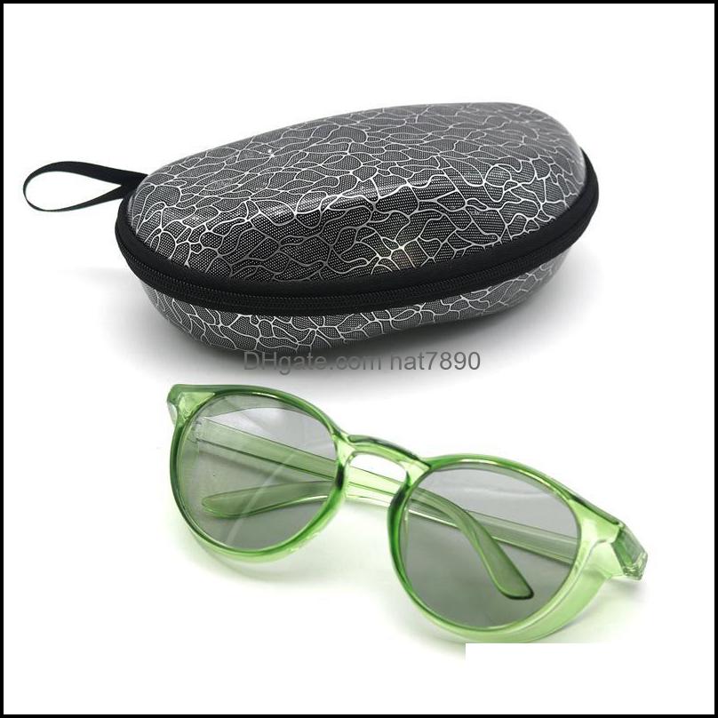 

Fashion Aessories Sunglasses Light-Sensitive Color-Changing Round Frame Anti-Blue Glasses Windproof Anti-Fog Goggles Drop Delivery 2021 Juiv