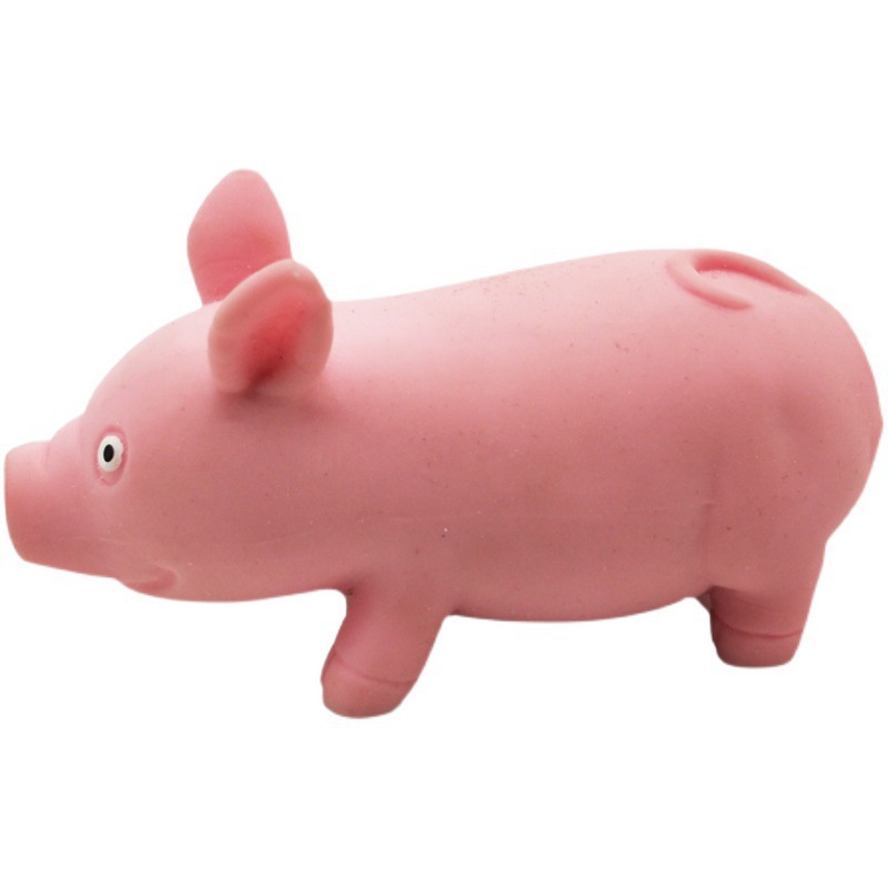 

Creative fun pull pig decompression dog toys students in class relieve pressure vent pink pinch