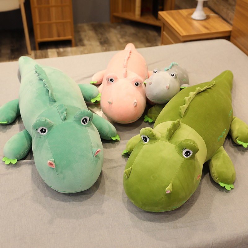

Cute dinosaur plush toy dolls accompany you to sleep, pillow, long pillow, men and women, use lazy doll