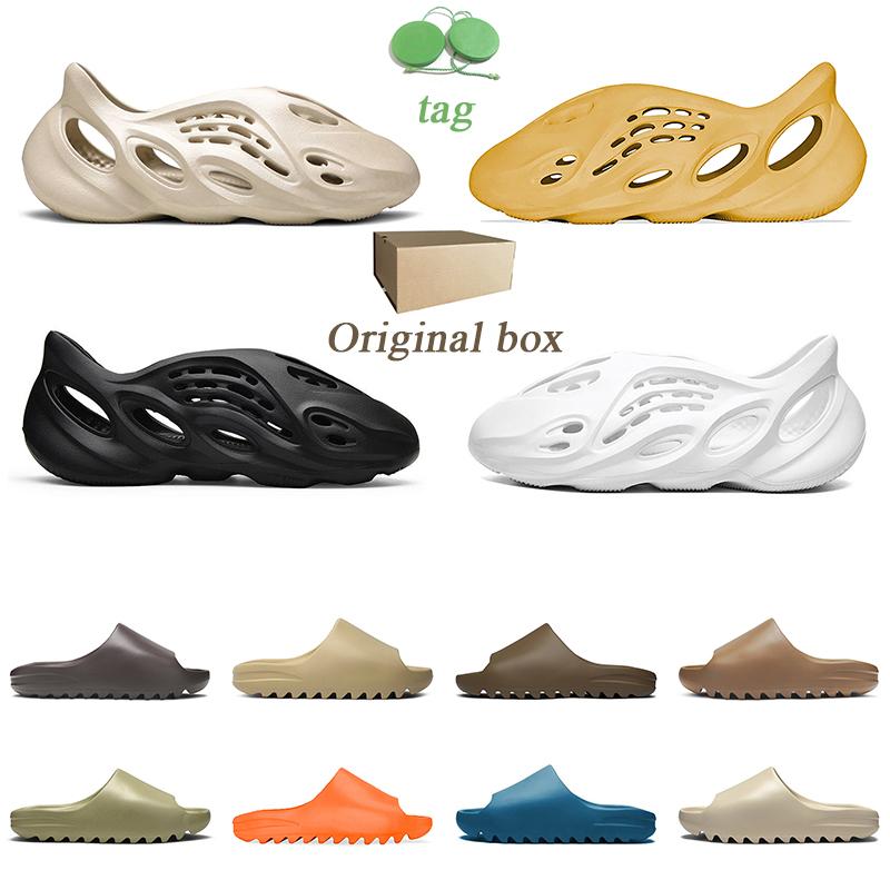 

Slide Sandals Moon Gray Men Women Slides Slipper Enfora Desert Sand Mens Outdoor Beach Fashion Slippers, White