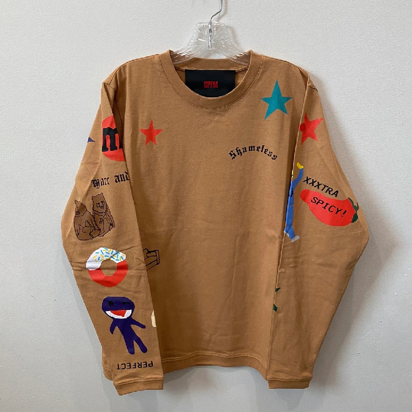 

men's t-shirts kanye cpfm.xyz tattoo long sleeve t-shirts men women 1:1 quality tees harajuku mens clothing oversized tcuj, White;black