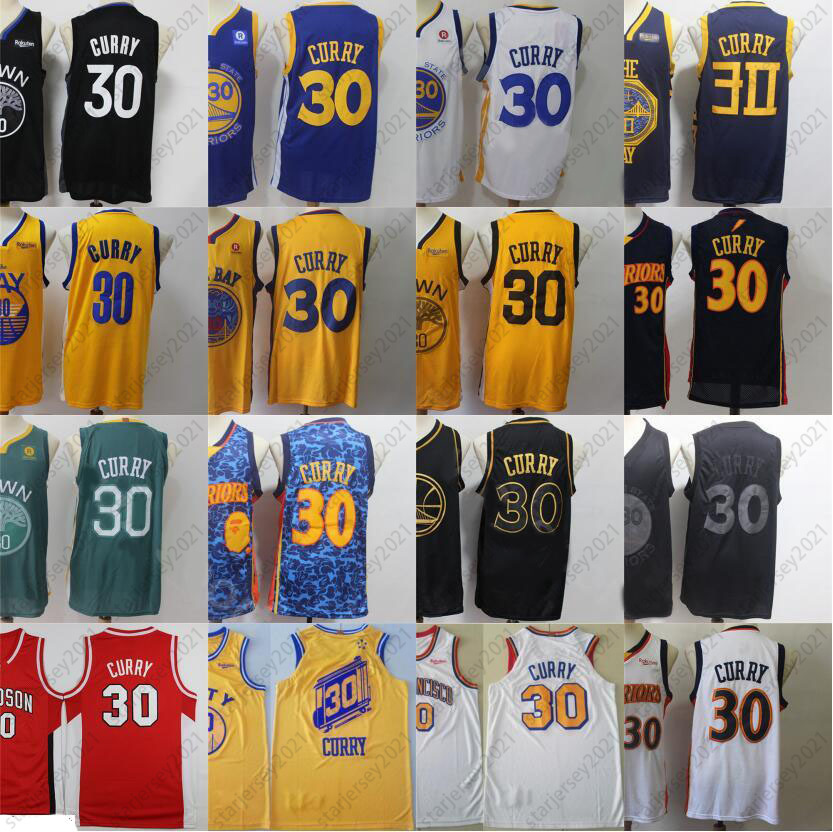 

City Earned 30 Sport Vintage Jersey Men Cheap Sale Black Blue White Green Yellow Stitched Embroidery Mens Drop Shipping Quality