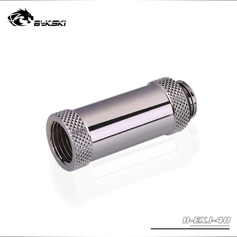 

G1/4" (Extend 40mm) Female To Male Interface Thread Straight Docking Seat Tube M F Lengthen 40mm Accessories Fitting Fans & Coolings