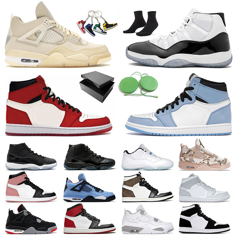 

jumpman 1 1s basketball shoes Outdoor men women High OG Dark Mocha Wild Things 4 Black Cat 4s Off Sail designer sneakers trainers Concord Rust White Oreo 11 11s Twist UNC, A1 bubble gum 36-46
