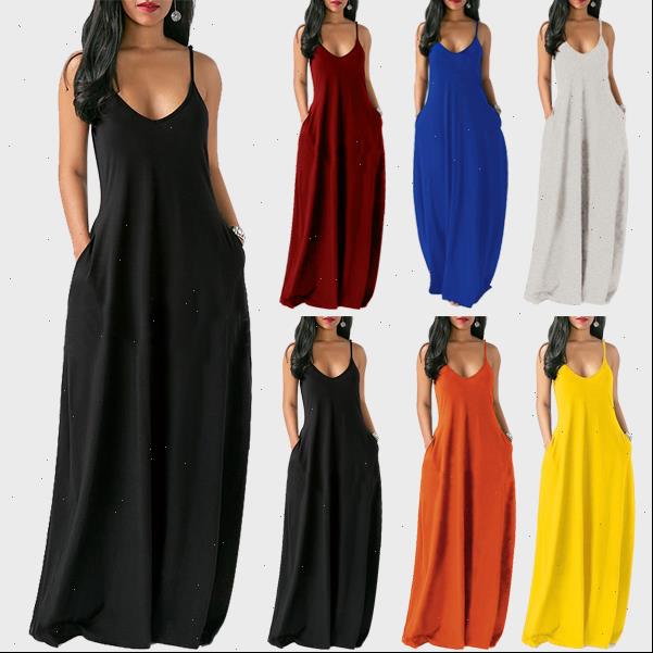 

summer women jumpsuits long dress v neck spaghetti straps sleeveless beach casual loose solid with maxi plus size, Black;white