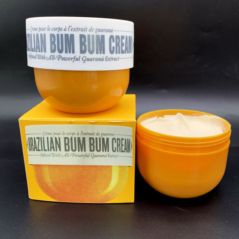 

Brazilian Bum Cream Body Lotion 240ml Fast Absorbing Body Creams Visibly Smooth Tighten Skin care Nutritious Moisturizer, As picture