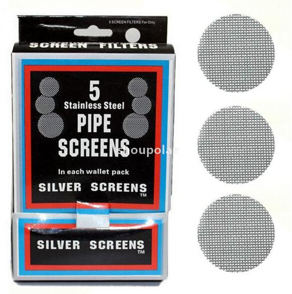 

JH Smoking Pipe Accessories Stainless Screens Metal Filters Diameter 20mm For Glass Dry Herb Bowl Holder Tobacco Pipe Tools Accessories