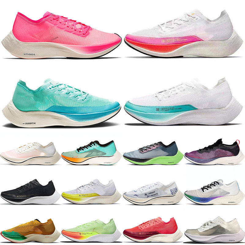 

wholesale 2022 pegasus zoomx vaporfly next% 2 men women running shoes White Metallic Silver Off Pink Aurora Green Ekiden Blue Ribbon Be True runners sneakers size 36-45, A#7 neon 36-45 (1)
