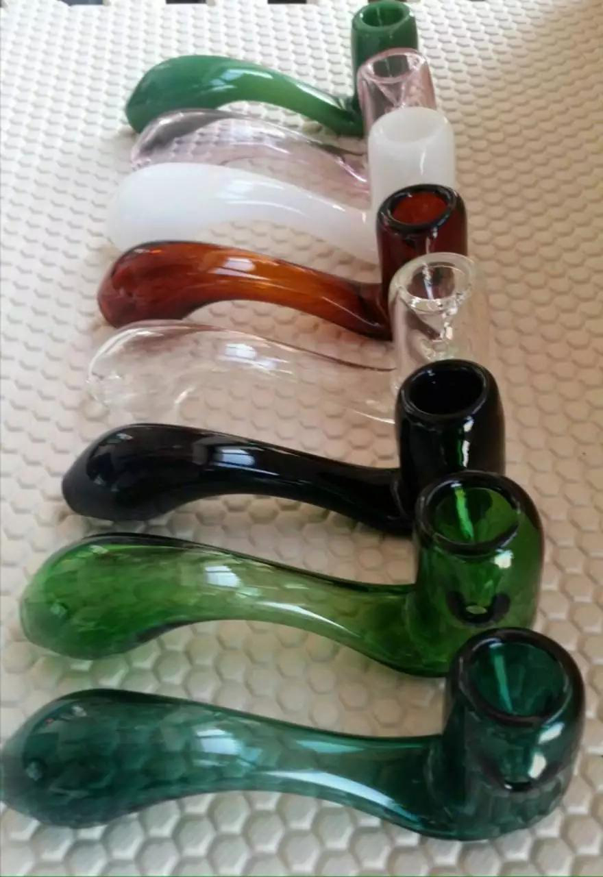 

Vintage GRAV Premium Glass Smoking Pipe Classic Sherlock Hookah Water Bong Tobacco