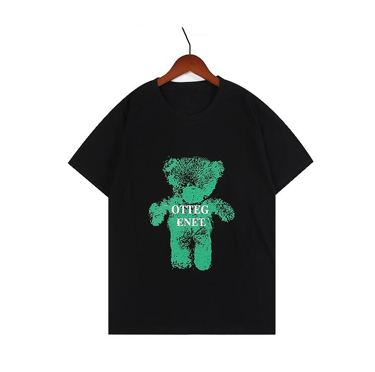 

2022 summer new pattern Men' Women' T-shirt tee Polos Short Sleeves casual fashion High Quality pure cotton brand Men' designer T-Shirts, Green