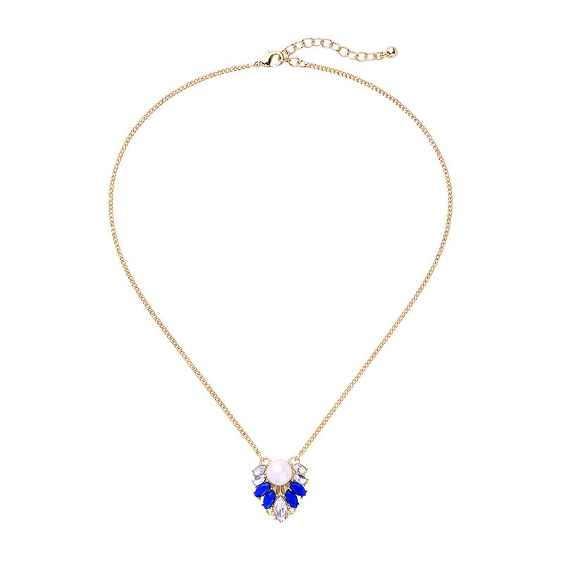 

Pendant Necklaces Bohemia Fashion Neckalce Classical Ethnic Resin Crystal Long Necklace For Women Handmade Romantic Wedding Jewelry