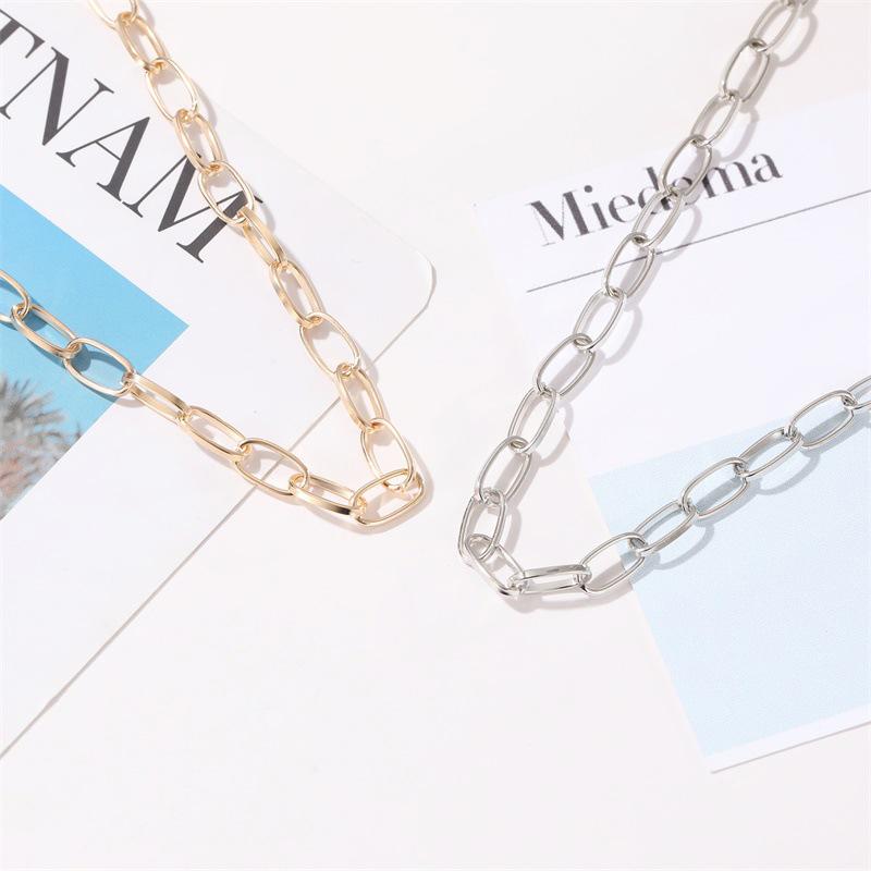 

Chokers Women's Multilayer Necklace Pendant Adjustable Layered Chain Gold