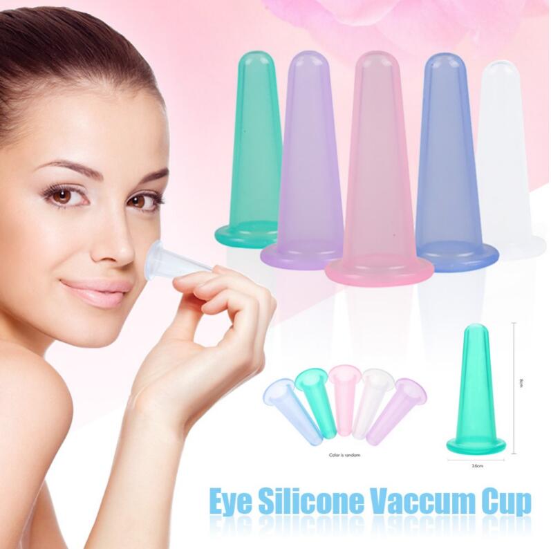 

8pcs/ Silicone Cupping Cup Vacuum Face Massage Cup Face Body Cupping Suction Cups Facial Leg Arm Relaxation Health Care Tool