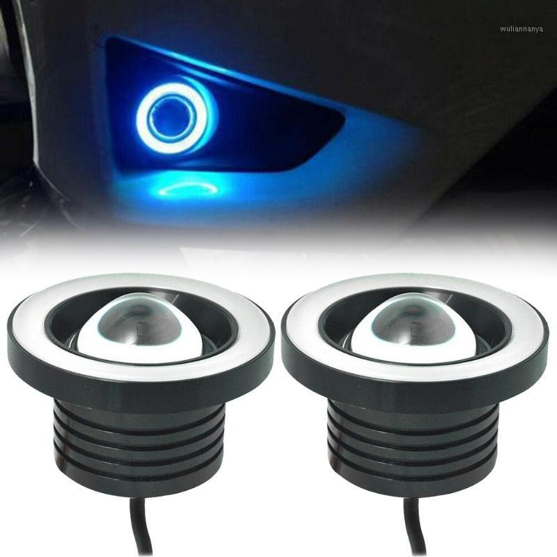 

Emergency Lights Truck Fog 12V Angel Eye 2.5\" Accessories Bulbs Car Halo Ice Blue