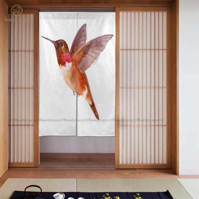 

Rust Curtains Double Decoration Door Curtain Vintage Home & Drapes