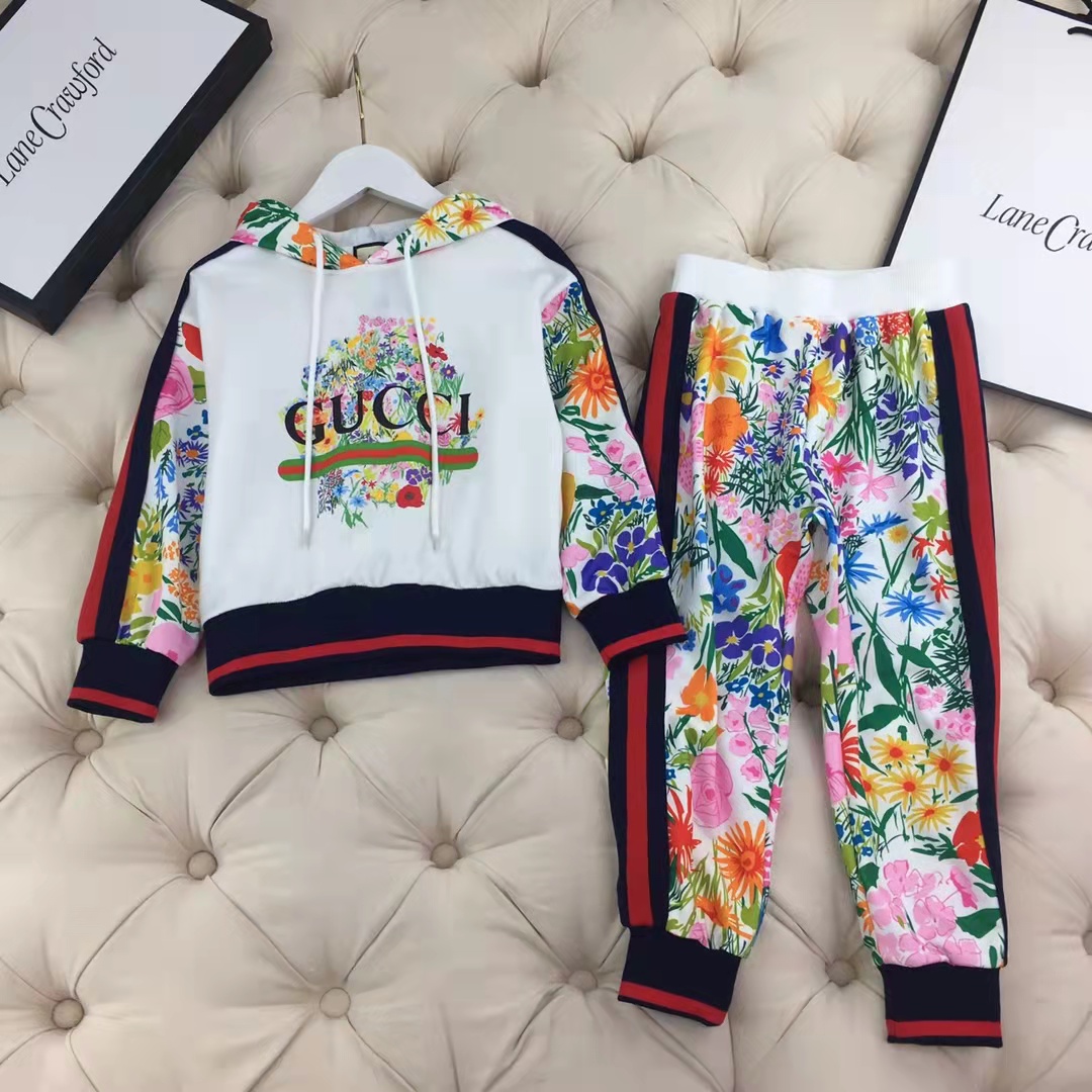 

baby boy clothe sets autumn dress warm hoodie+pants designer kid clothing set girl sport running suits 110-160 cm, Customize