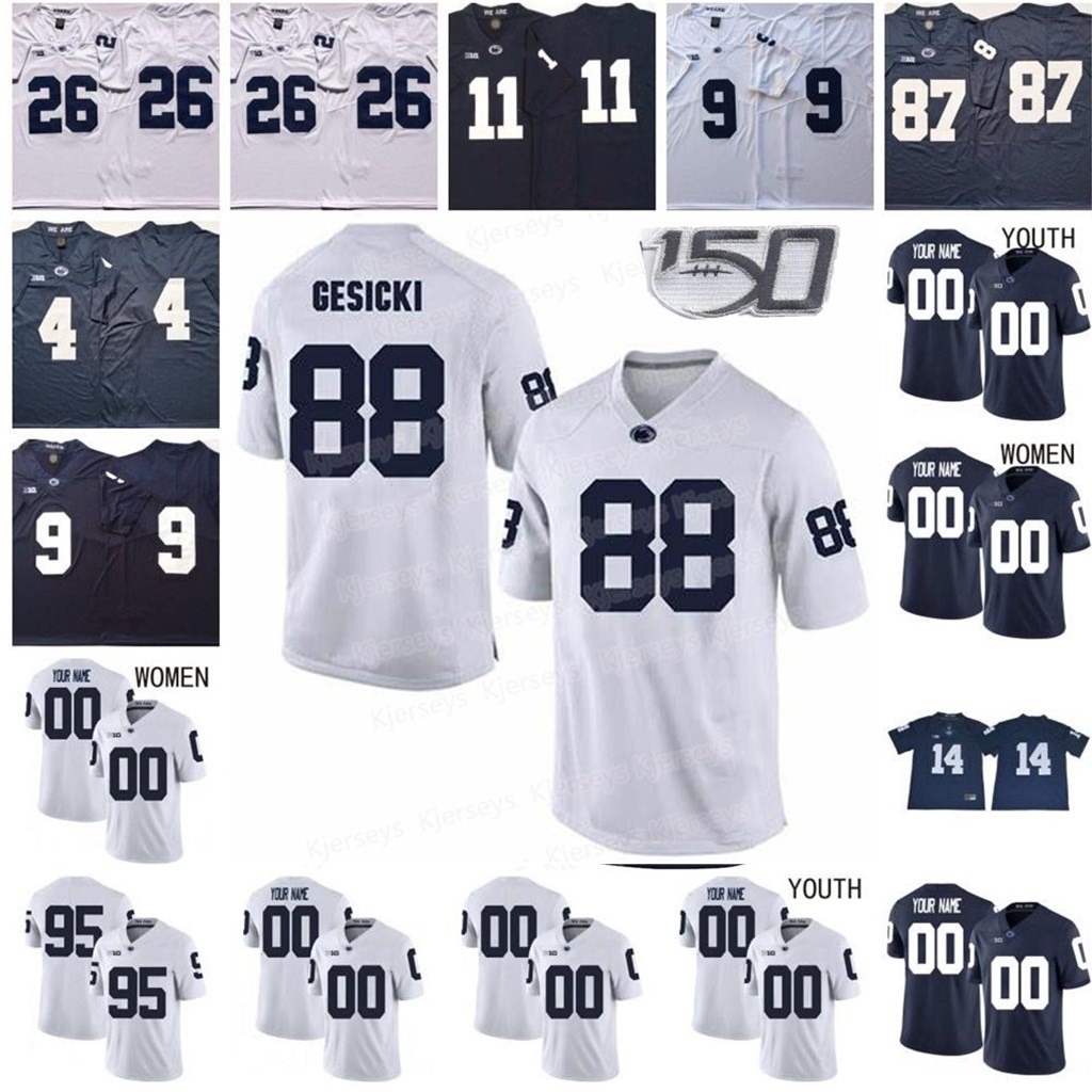 

Penn State Nittany Football Jersey Sean Clifford Jahan Dotson Devyn Ford Pat Freiermuth Lamont Wade Brandon Smith Adisa Isaac Shaka Toney MEN WOMEN YOUTH, Youth s-xl