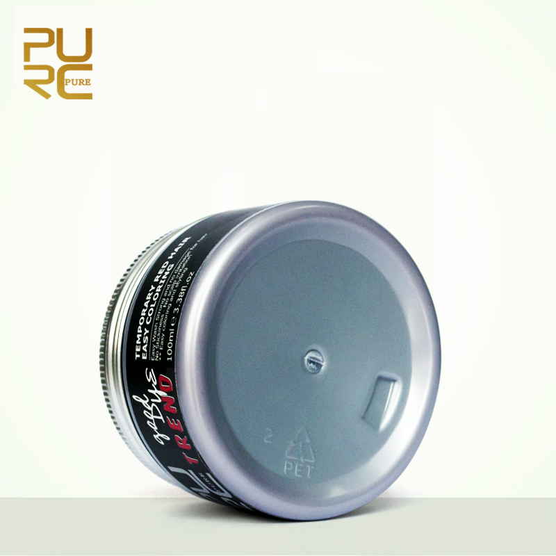 

PURC Instant Hair Colour Pomades Waxes Rose Red Color Wax Hair Color Wax Mud Disposable Modeling Dye Cream Washable 100mlScouts
