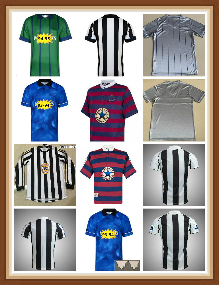 

Retro SHEARER COLE ASPRILLA Classic Soccer Jersey home away 1994 95 96 97 98 99 05 06 BARNES TOMASSON PINAS DOMI GILLESPIE CLARK Football Shirt, Black;yellow