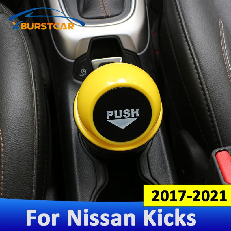 

Xburstcar Auto Car-styling Car Trash Can Garbage Dust Box For Kicks 2021 - Interior Accessories Organizer