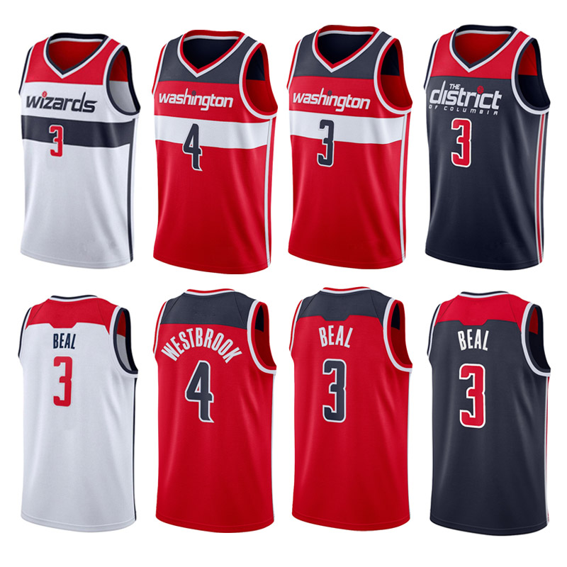 

Westbrooks Washington Wizards Russell Westbrook jerseys, Swingman press custom basketball jersey, Grey