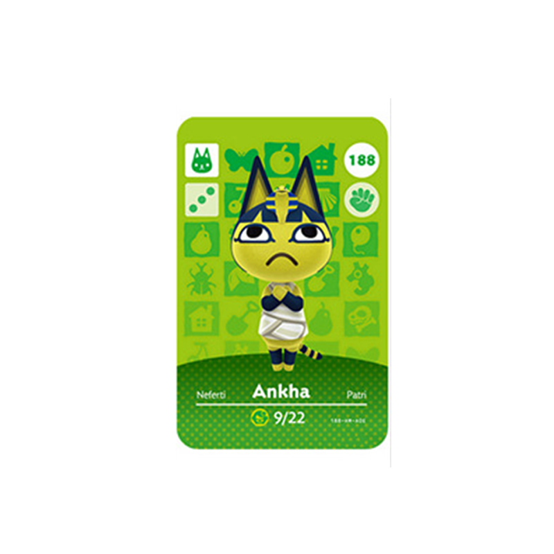 

1 Pcs NFC Cards for Animal Crossing New Horizons Villager Card Ankha 188