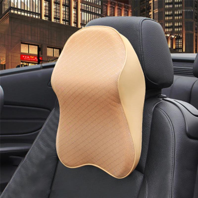 

Seat Cushions Car Neck Pillow Memory Foam Breathable Mesh Headrest Cushion Head Support Protector Pain Relief Kink Supports