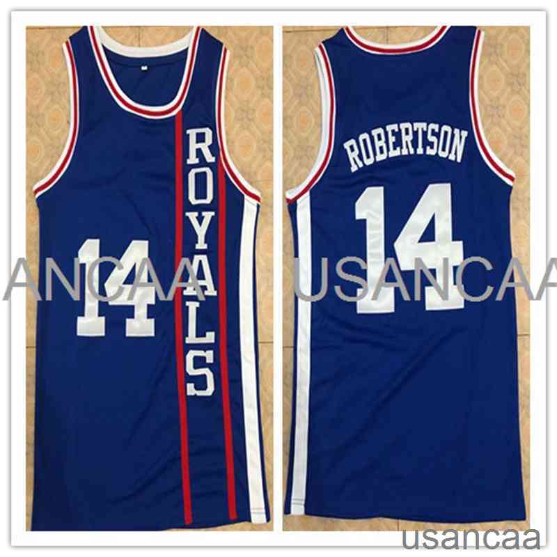 

Men Women Youth #14 Oscar ROBERTSON Cincinatti Retro Basketball Jersey Stitched Custom Any Number Name jerseys Ncaa XS-6XL, White