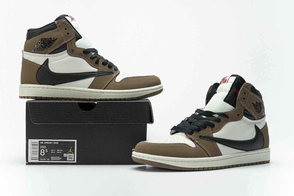 Jordan 1 avec Logo Bsketball Chaussures Retro High Mid Jumpman 1s Satin Lakers Jaune Travis Unc Patent Suede Twist Dark Mocha Sneakers