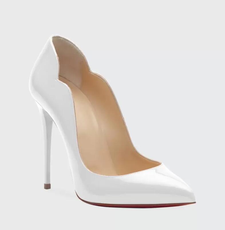 

Classic Style Paris Red bottom Women high heels dress shoes Hot Chick 100 patent reds sole high-heel pumps,Luxury designer wedding party gift sexy lady