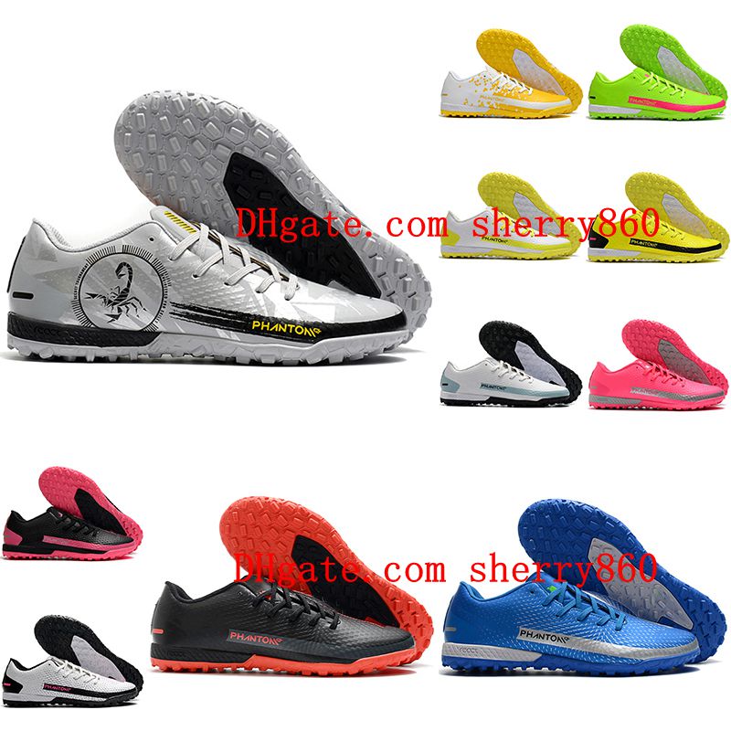 

2021 soccer shoes Phantom GT TF mens cleats Turf Crampons de football boots Size 36-45, As picture 2