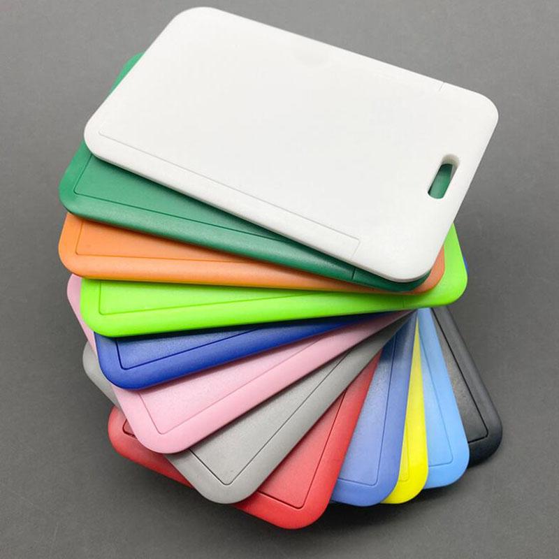 

Card Holders Sell Women Men ID Holder Wallet Fashion Student Bus Business Slide Cover Bag Pouch, 1pcs colour random