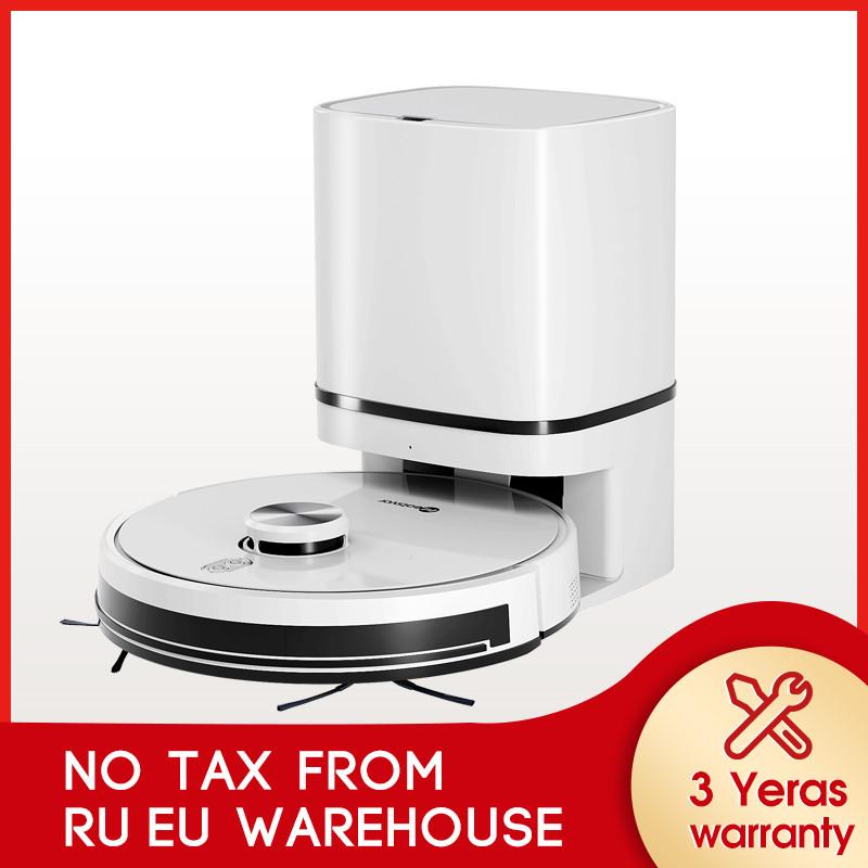 

Vacuum Cleaners Neatsvor S600 Robot Cleaner Laser Navigation 4000pa Automatic Dust Recovery Sweeper Wet Washing Carpet For Home