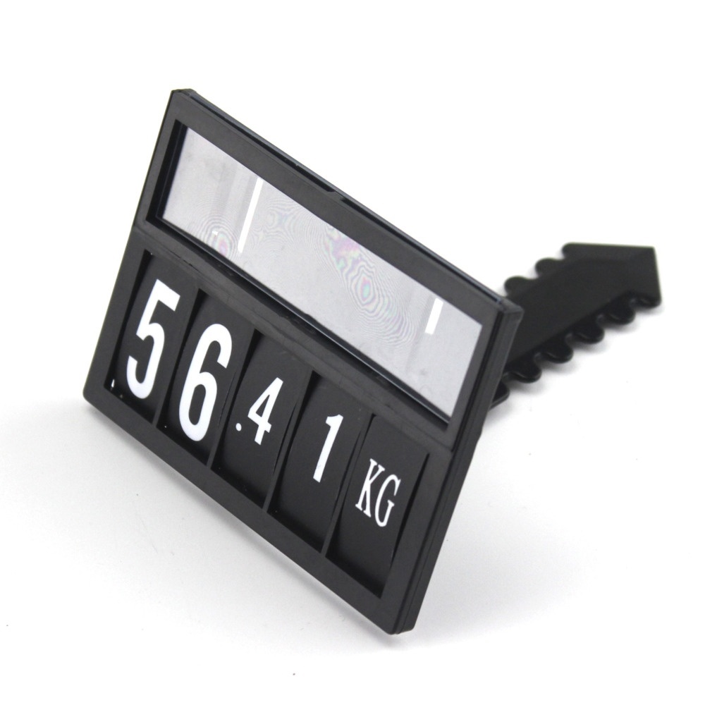 Number Flip Display Sale Manual Digital Price Tag Shops Plastic Price Sign Board-image-755184774
