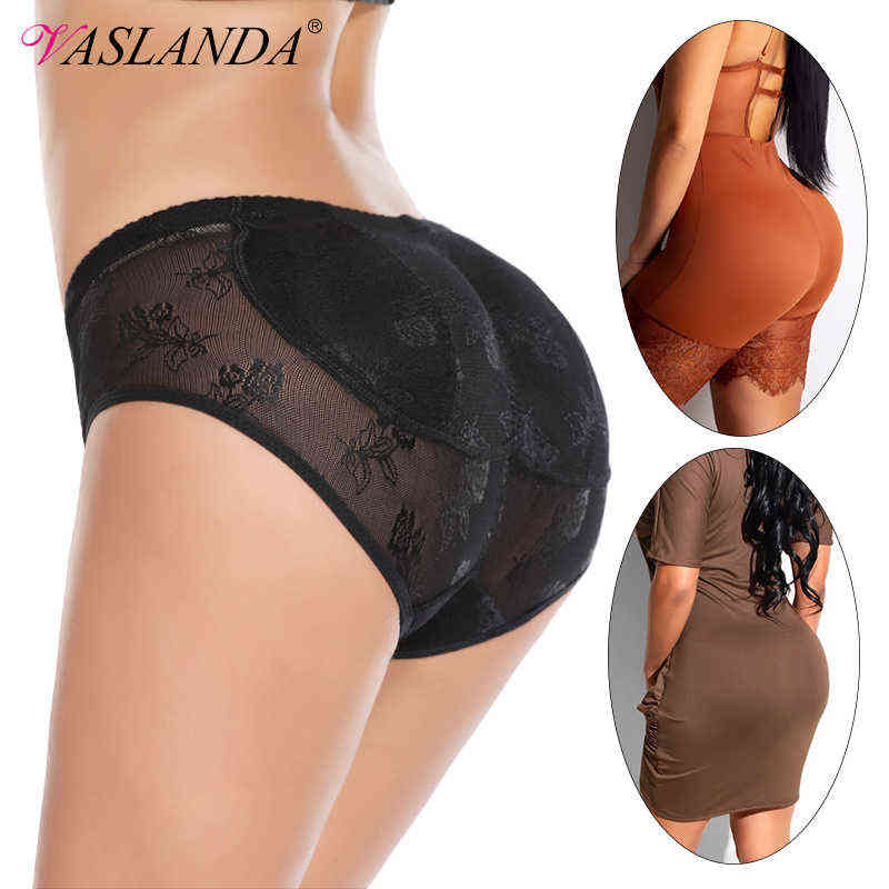 

Women Shaper Butt Padded Panty Booty Lifter Hip Enhancer Shapewear Sexy Padding Briefs Fake Pads Underpants Push Up Underwear Y220311, Nude