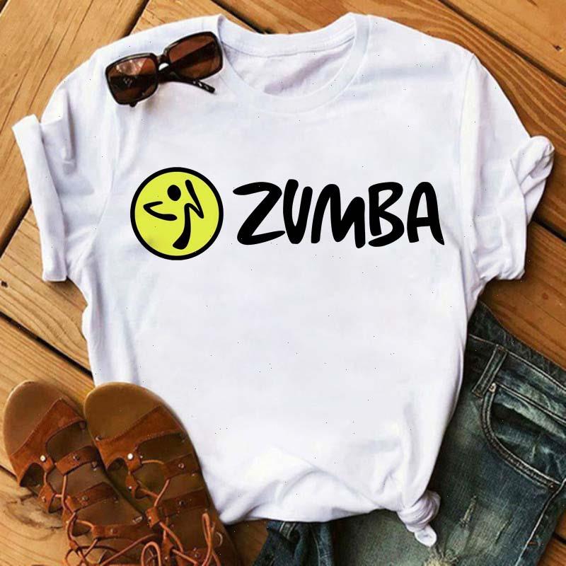 

Women Zumba Dance Hip Hop T Shirts Harajuk Graphic Print Tees Tops Summer Fashion Short Sleeved T-shirt Girl Drop Ship, Color4