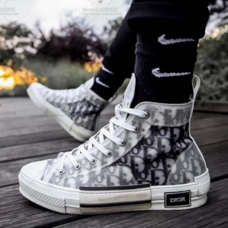 

Top Quality B23 Designer oblique Casual Shoes Mens Sneakers Womens High Low B24 Technical Canvas Leather bee Classic Luxurys Trainers, 01