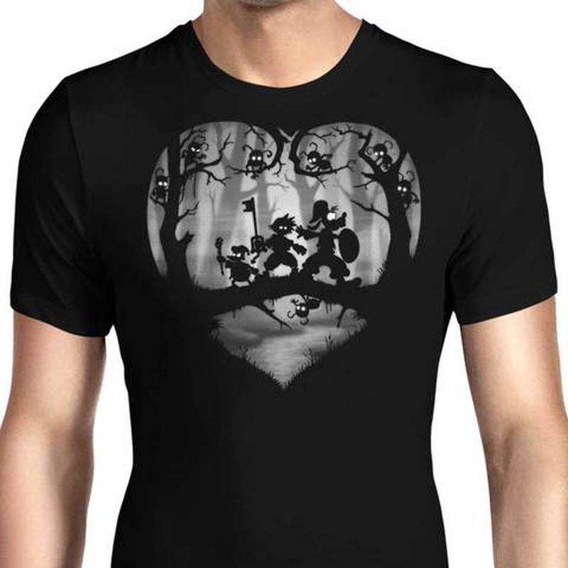 

European Style Love Pattern Ins Wind Round Neck Short-sleeved T-shirt for Men and Women, Comfortable and Loose, White;black