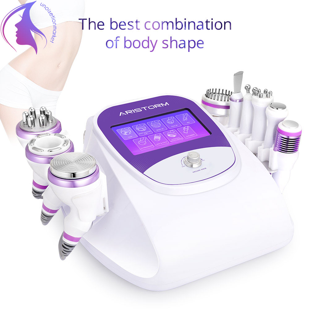 

New Multipolar RF Ultrasonic Body Slimming Machine 40K Cavitation Weight Loss Beauty Device Fat Burner Equipment