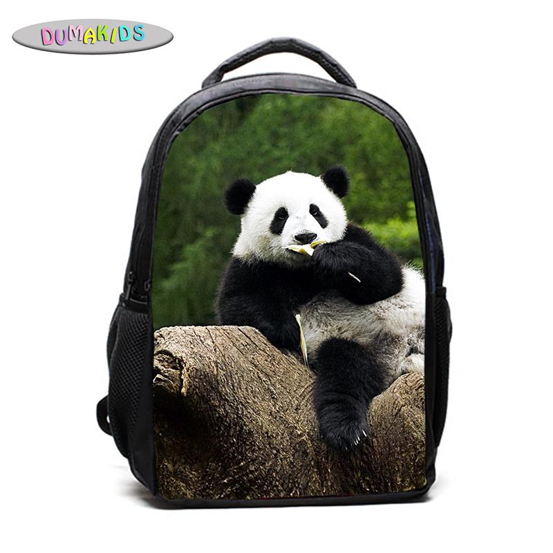 

Backpack Fashion Cat Panda Children Boy Girl Cartoon School Stylish Painting Backpacks Canvas Multicolor Bags, As picture