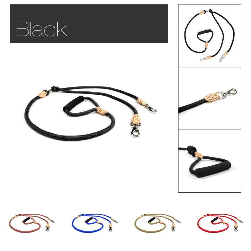 

Double Dog Walking Leashes Long Training Leash With Comfortable Padded Handle Leads Tied Rope Pet Accessories Collars