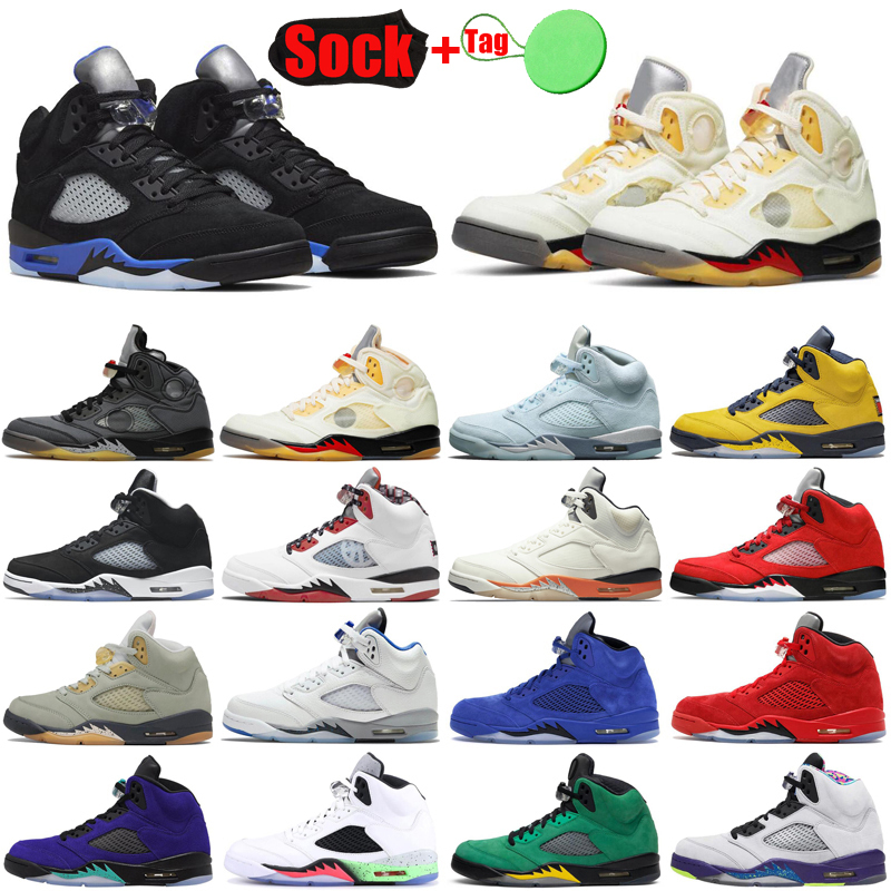 

Golf shoe Racer Blue men basketball shoes 5 5s jumpman Sail Metallic Jade Horizon Oreo Quai 54 Bluebird What The Shattered Backboard mens trainers, Shown