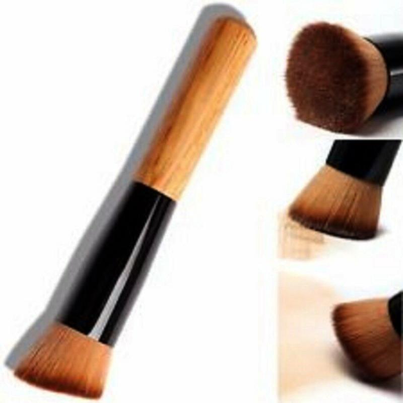 

Makeup Brushes Flat Top Foundation Brush Large Face Repair Contour For Liquid Cream Powder