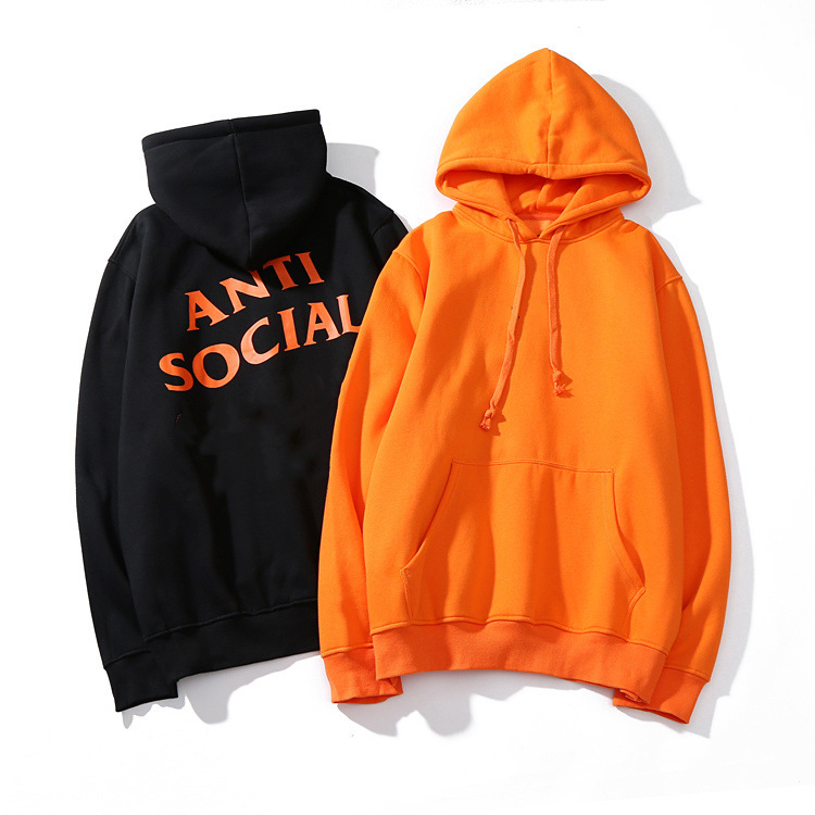 

New Mens Hoodie Womens Sweatshirt High Quality Cotton Tops with Labels Hip Hop Letters Printed Long Sleeves with Box, Black