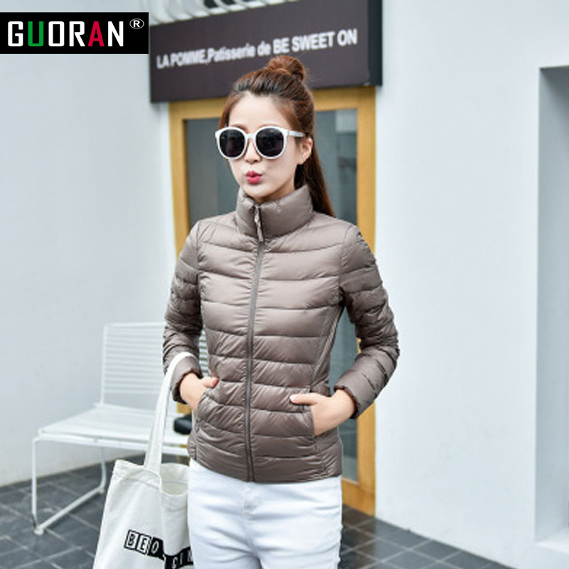 

winter women jacket 90% real white duck down jacket coats ultra light duck down jacket parka women warm outwear snow parka 210519, Army green