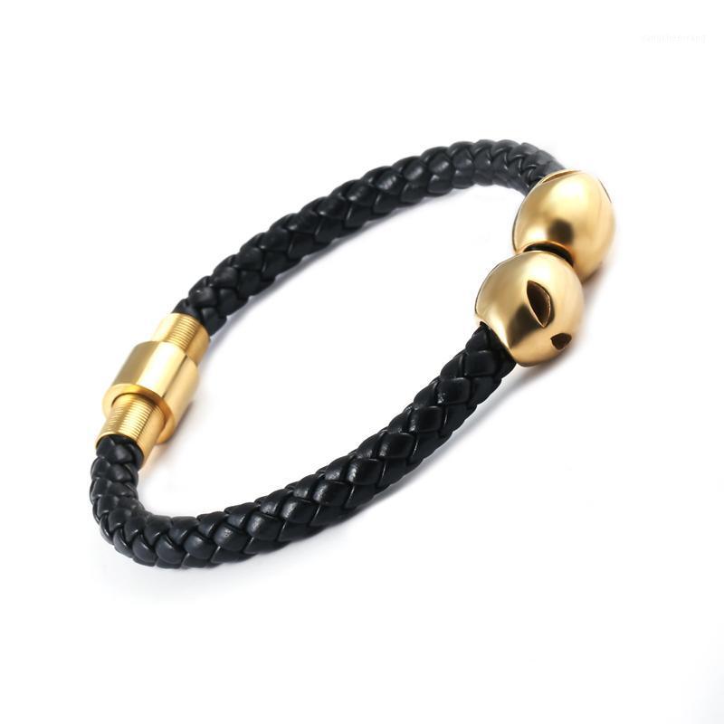 

Selling ! Fashion Leather Bracelets For Unisex Christmas Gifts Year 3 Color Choices Bangle